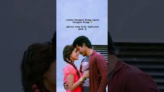 Kadhal Kan 💝 Kattudhe Song Lyrics shorts shortvideo youtubeshorts [upl. by Teena]