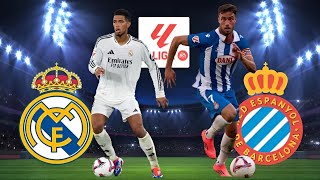 LIGA  REAL MADRID VS ESPAGNOL LA SÉRIE DINVINCIBILITÉ DU REAL  MATCH PIÈGE POUR LE REAL [upl. by Zeena206]