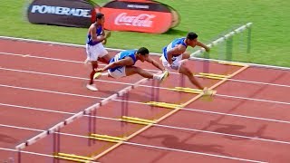 100m amp 110m HURDLES FINAL  DAY 4 TRACK EVENT 2 INTERCOLLEGIATE ATHLETICS  KINGDOM OF TONGA [upl. by Joanie]