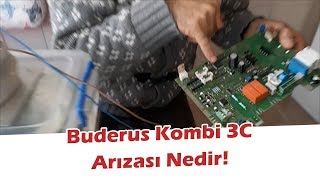 Buderus Kombi 3C Arızası Neden Verir Buderus Kombi Kart Tamiri [upl. by Sadoc]