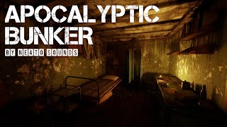 Apocalyptic Bunker Room ☢️ Ambiance to Relax  Study to  1 Hour [upl. by Leatrice]