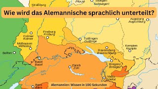 016 Sind das ethnische Sprachgrenzen des Alemannischen [upl. by Aliekahs]