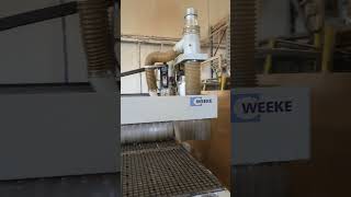 2016 Weeke OPTIMAT NBP084VANTECH480 CNC Router 8075615 [upl. by Besnard589]