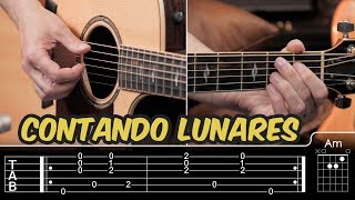 Cómo tocar CONTANDO LUNARES Don Patricio acordes tutorial salsa en Guitarra Guitarraviva [upl. by Yroj]