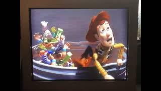 Toy Story 2 2000 VHS Woody’s Nightmare Woody Scream😫THX Broadway VHS📼📺TV SANYO Video 1 [upl. by Acirrej]