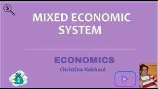 Mixed Economic System [upl. by Asseneg832]