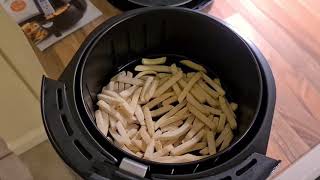 Salter Air Fryer French fries and potato wedges [upl. by Enilrahc]