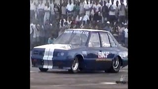 SKF Lancer racing Mack Rampersad  Ryan Garcias first official 9 second run in Wallerfield 1997 [upl. by Alleusnoc749]