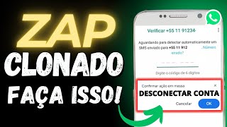 COMO RECUPERAR WHATSAPP CLONADO IMEDIATAMENTE em menos de 1 minuto [upl. by Dirk738]