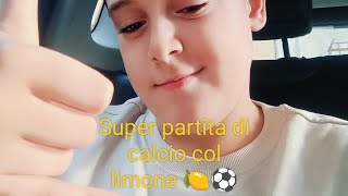 Super partita con un limone 😅🍋⚽divertentissimo [upl. by Avivah647]