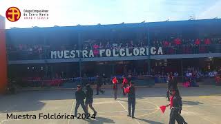 Cueca Brava 2°B  Muestra Folclórica 2024  Colegio Enrique Alvear de Cerro Navia [upl. by Mateusz]