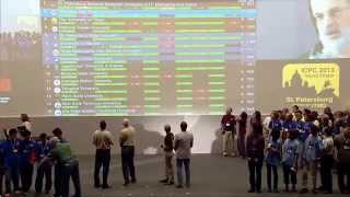 ACM ICPC World Finals 2013  Closing ceremony [upl. by Quinlan539]