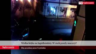 Wielka bójka na Jagiellońskiej W ruch poszły maczety [upl. by Naujuj]