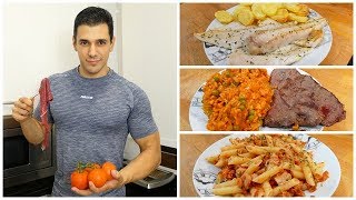 3 COMIDAS SALUDABLES PARA GANAR MASA MUSCULAR [upl. by Jaala]