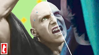 Harry Potter Voldemort Scenes Without CGI Effects [upl. by Ardnahcal]