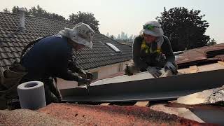 JEMA roofing tv concrete roof tiles leaks repair replace skylights [upl. by Enirehs859]