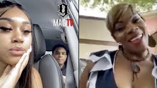 NBA Youngboys quotBMquot Jania Meets YBN Almighty Jays Mother 🥰 [upl. by Weld]