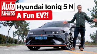 Hyundai Ioniq 5 N review – finally a fun EV [upl. by Ycniuq]