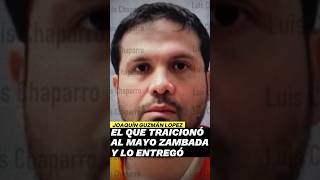 El Chapito MÁS ASTUTO Joaquín Guzmán López ENTREGÓ AL MAYO ZAMBADA🇲🇽☠️shorts mexico narcos [upl. by Rufina]