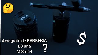 Aerografo de BARBERIA ES UNA MI3RD4 [upl. by Nye]