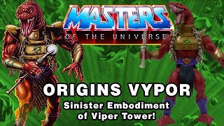 Origins Vypor  Masters of the Universe Origins  Unboxing amp Review [upl. by Annawt]