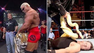 WWE Superstars That Brought DEADLY Animals To The Ring [upl. by Tomi302]