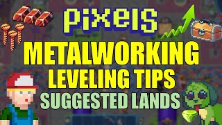 METALWORKING LEVELING TIPS  SUGGESTED LANDS pixels [upl. by Toland]