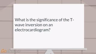 What is the significance of the Twave inversion on EKG [upl. by Mahala354]