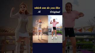 Trending Adiwasi jangle dance  Ai and Original dance ai trending viral nandini091013 [upl. by Andee]