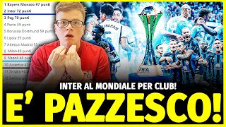 E TUTTO VERO LINTER E QUALIFICATA AL MONDIALE PER CLUB CON UNA FRA JUVE MILAN E NAPOLI [upl. by Idalla]