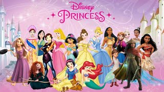 All 15 Disney Princess Songs Include Raya  19372021 Play On The DISNEY Music [upl. by Ecitnirp]