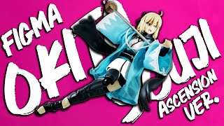 Figma OKITA SOUJI SABER Ascension Ver Review  Carl93 FATE GRAND ORDER [upl. by Aisat372]