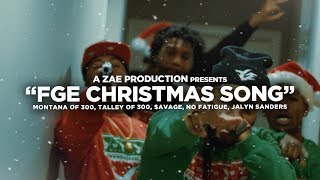 Montana Of 300 x avage x TO3 x Jalyn Sanders x No Fatigue “FGE CHRISTMAS SONG” [upl. by Ofelia194]