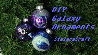 Galaxy DIY Ornament Tutorial on StalaraCraft [upl. by Fletcher]