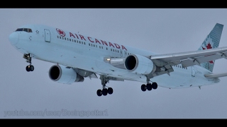 Air Canada 767 amp A319 Landing in Ottawa [upl. by Fraya]