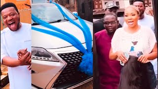 Actor Ayo Olaiya Shocked As Wife Surprises Him With A Brand New Car As Jumoke OdetolaAfeez Owo Awe [upl. by Nednarb]