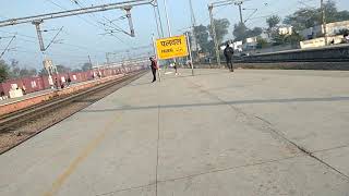 Gatimaan express at 160kmph passes through Palwal Railway Station  Roaming Routes [upl. by Ahseinar]