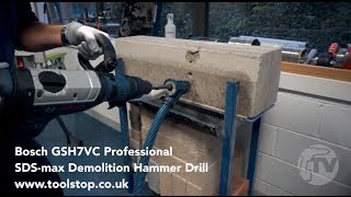 Bosch GSH7VC Professional SDSmax Demolition Hammer Drill  from Toolstop [upl. by Crespi]