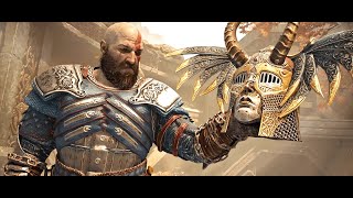 God of War Valkyrie GUNNR Boss Fight  Absolute Chaos [upl. by Camey]