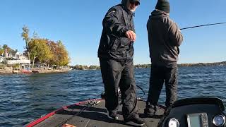 Conesus Lake New York 10192024 bass tournament [upl. by Claudio]