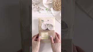 🌿 hinoki into the meadow collection from notebook therapy aesthetic journaling unboxing asmr [upl. by Samanthia167]