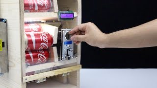 How to Make Cola Vending Machine at Home  DIY [upl. by Itsym]