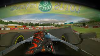 Realistic Helmet Cam on Assetto Corsa  Visor XForce v105 [upl. by Niu]