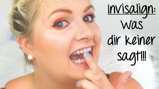 Invisalign Zahnspange Was der Zahnarzt dir nicht sagt ♡ Tipps [upl. by Amsirp]