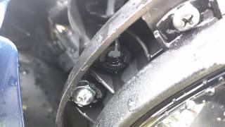 Jeep Wrangler JK busted Headlight housing fix [upl. by Tildi300]