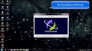 How To Create Local Web Server in Windows 7 [upl. by Tutt]