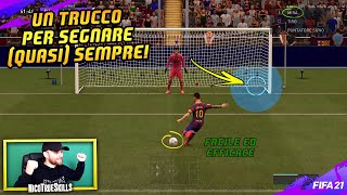 COME SEGNARE su RIGORE  FIFA 21 TUTORIAL [upl. by Judi]