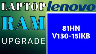 Lenovo 81HN V13015IKB RAM upgrade [upl. by Ayota]