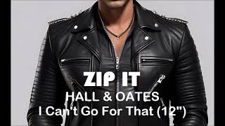 Zip It Hall amp Oates  I Cant Go For That 12quot Instrumental Karaoke [upl. by Ystap]