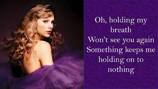 HAUNTED  Taylor Swift Taylor’s Version lyrics [upl. by Halfon]